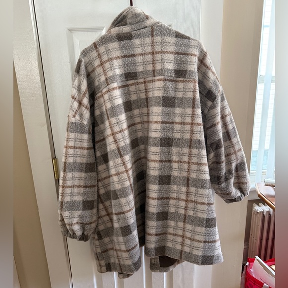 Universal Thread Plaid Shacket - Picture 2 of 4